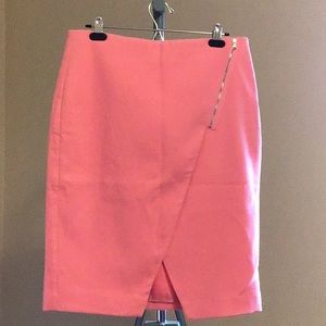 Loft Zip Wrap Pencil Skirt